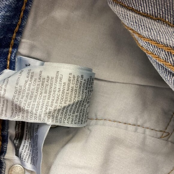 Levi's 541 Athletic Taper Jeans Mens 34x32 Light Wash Stretch Denim Eco Ease - Picture 15 of 16